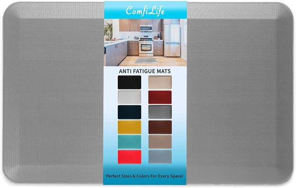 ComfiLife Memory Foam Kitchen Durable Anti Fatigue Comfort Mat 20 x 39″ Non Slip