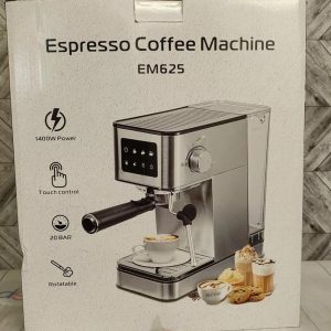 Espresso Coffee Machine EM-625 Stainless Steel Touch Control