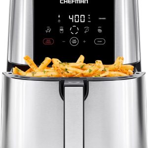 TurboFry Touch Air Fryer, Large 5-Quart Family Size