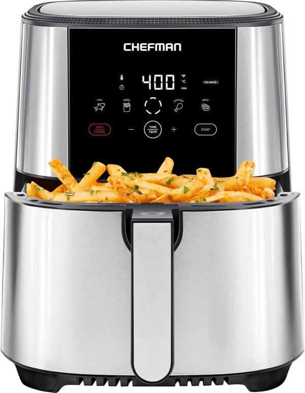 TurboFry Touch Air Fryer, Large 5-Quart Family Size