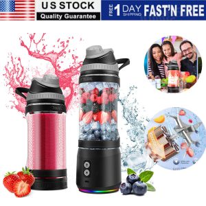 24oz 300W Travel Blender Portable Blending USB-C 6000 mAh Portable Blender US