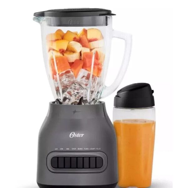 Oster Easy-to-Clean Blender with an a 20 oz. Blend-n-Go Cup: 700W, 8 Speeds,