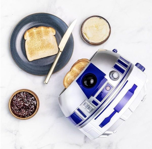 William Sonoma Star Wars R2D2 Deluxe Toaster – Disney- New In Box Great Gift!