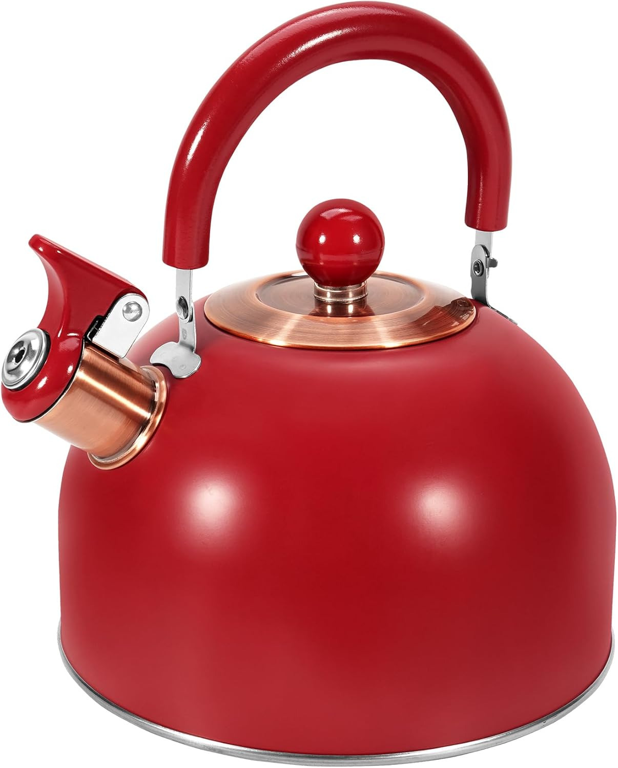 Tea Kettle for Stove Tops Whistling Christmas Gift  Quality-Stainless Steel