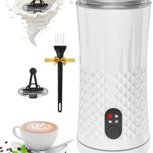 Electric Milk Frother Steamer Automatic Hot&Cold Foam Quick Maker Coffee Machine