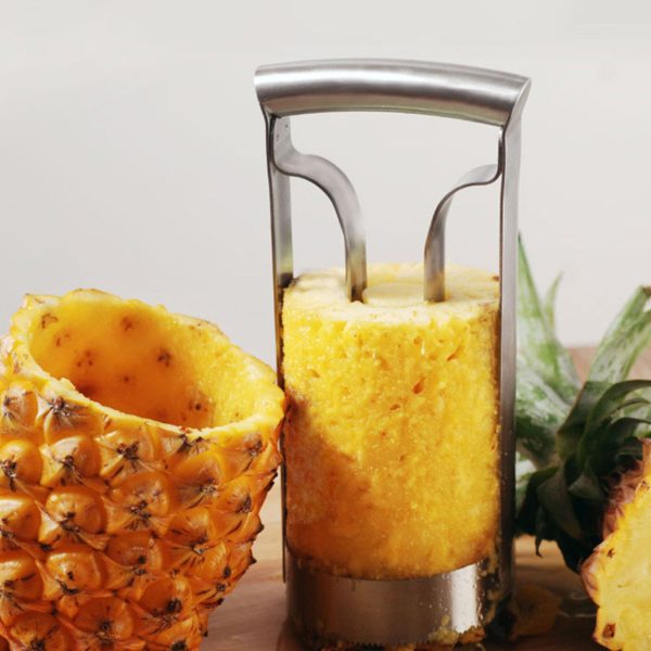 Pineapple Peeler Corer Cutter Tool Stainless Steel Fruit Slicer Lightweight