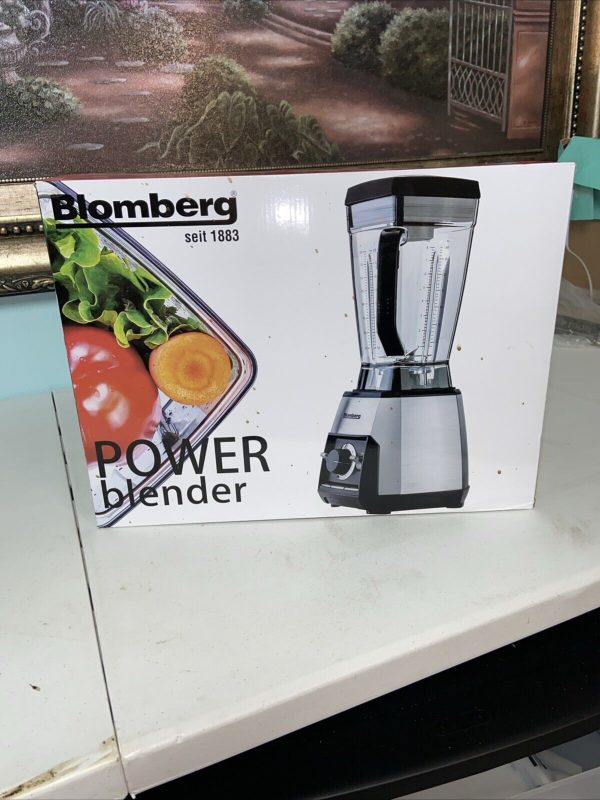 Blomberg Power Blender Kitchen 2.2hp 1500 Watts Bpa Free Variable Speed