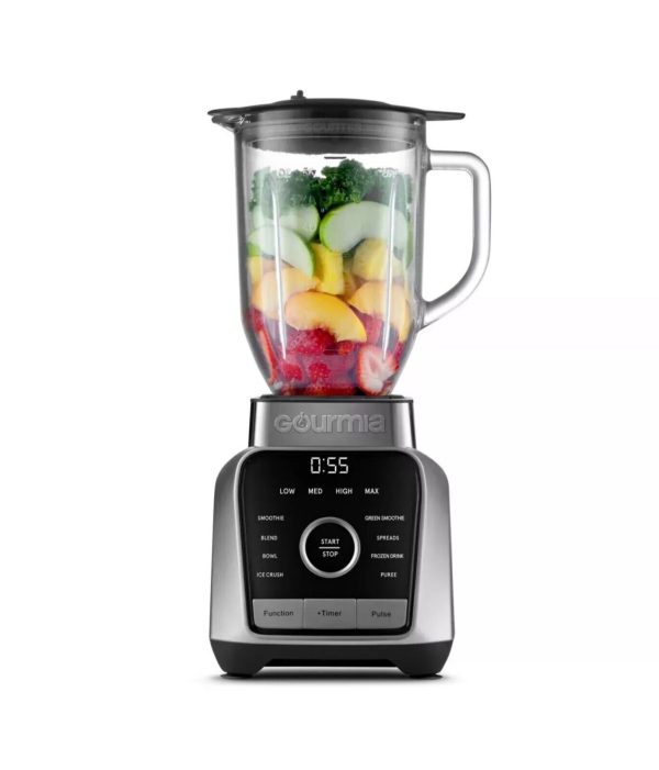 Gourmia Digital Blender with 8 Total Blend Programs, 4 Speeds READ DESCRIPTION