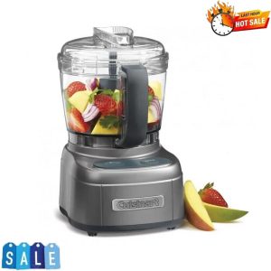 Food Processors 4Cup Chopper Grinder Powerful Chopping Grinding Pureeing Kitchen