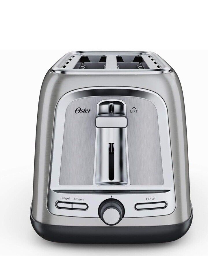 Oster 2-Slice Toaster with Advanced Toast Technology Stainless Steel  Nice!