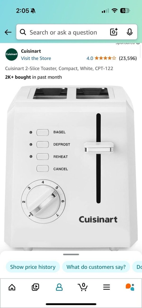 Cuisinart Toaster