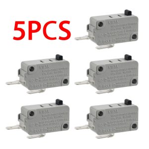 5x Microwave Oven Door Switch for Microwave KW3A 16A 125/250V(Normally Open)