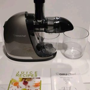 Cold Press Juicer Machines, AMZCHEF Slow Masticating Juicer with Reverse.