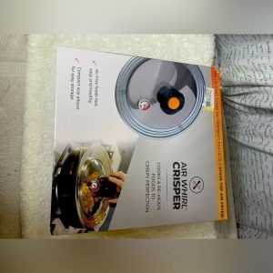 Air Whirl Crisper Cooking Lid for Air Fryers and Pressure Cookers