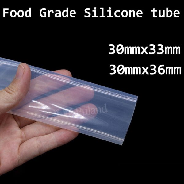 Food Grade Silicone Tube High Temp Tubing Clear Soft Flexible Hose ID 30mm