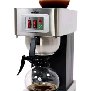 TQS Cafe12-Cup Commercial Coffee Maker Stainless Steel – Double Coffee Machine