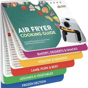 Air Fryer Cheat Sheet Magnets Cooking Guide Booklet – Air Fryer Cookbooks