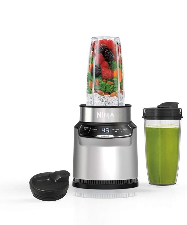 Ninja Nutri Ninja BL480D Auto iQ High Speed Single Serve Blender 1000 WATTS NEW