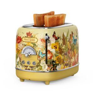 Hazel Quinn X Eduardo Recife Collaboration 2-Slice Retro Toaster Floral Printed