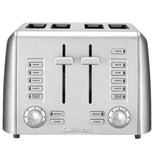 Cuisinart Custom Select 4 Slice Toaster 7 Shade Setting RBT-1350PC 1800W Classic