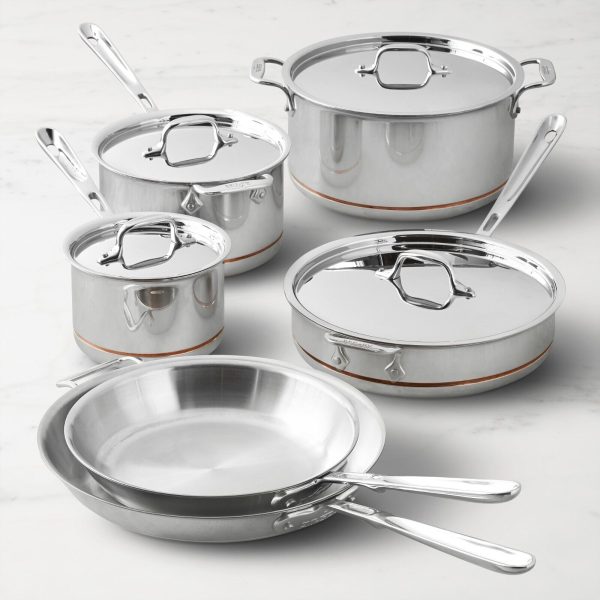 All-Clad 5-Ply Copper Core  13-Piece Cookware Set