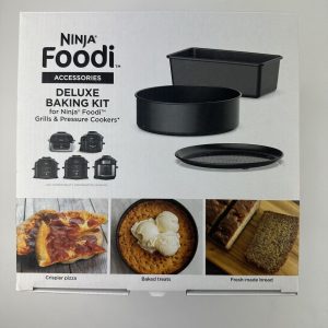 Ninja Foodi Deluxe Baking Kit For Foodi Grills and Pressure Cookers AOPKIT New