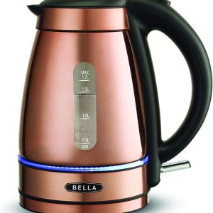 1.7 Liter Electric Tea Kettle Copper Chrome