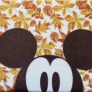 Disney Mickey Mouse Anti-Fatigue Kitchen Mat Rug 18”x30” Autumn Leaves Foliage