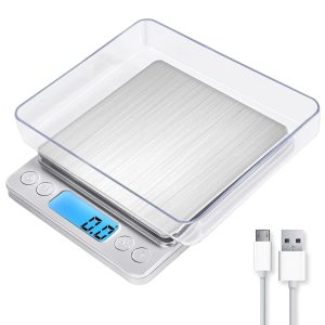 Food Scale, Digital Kitchen Scale Weight Grams and Ounces,0.1g High Accuracy …