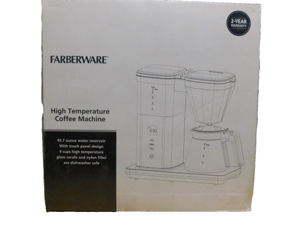 Farberware 9 cup High Temperature Coffee Machine