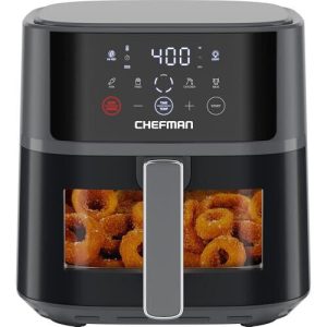 Chefman Air Fryer – 6 QT Compact Airfryer for Quick & Easy Meals, Features Hi-Fr