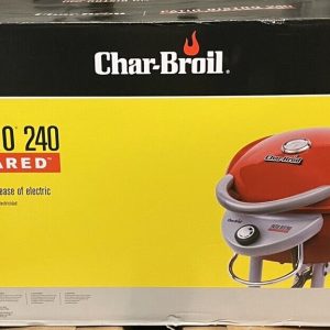 NEW Charbroil Patio Bistro 240  #20602109 Tru Infrared Red Electric Grill