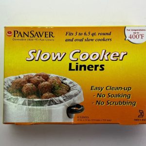 Slow Cooker Liners Disposable Liners for Instant Cleanup 1 Box Of 4 Liners