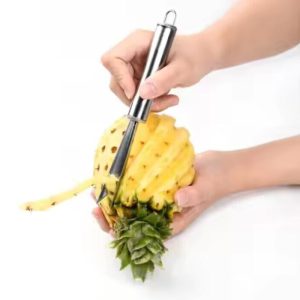 Stainless Steel Pineapple Eye Peeler Cutter Kitchen Knife Tools Pineapple Slicer