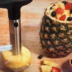 Pineapple Corer Slicer Stainless Steel Kitchen Fruit Corer Peeler Remover Easy