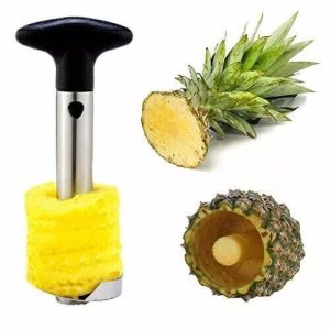 New Stainless Steel Fruut Pineapple Peeler Corer Slicer Kitchen Tool