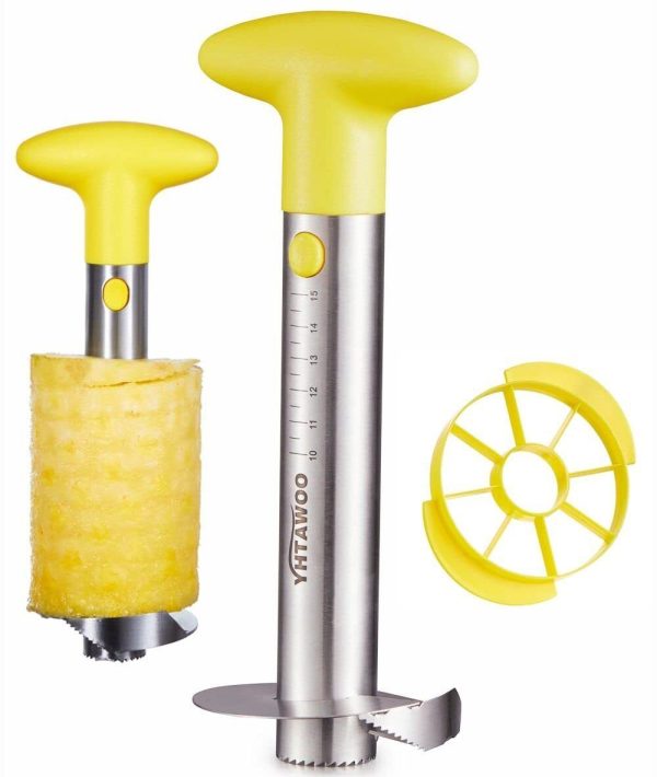 Pineapple Cutter And Corer Pineapple Corer And Slicer Toolreinforced Sharp Blad