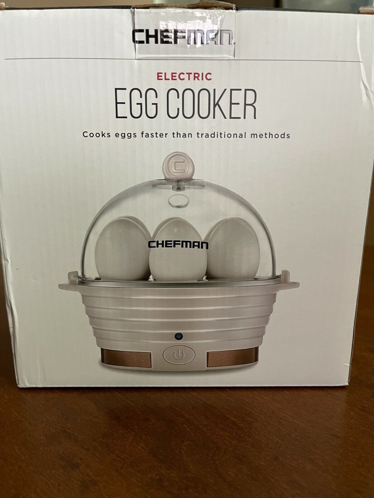 Chefman Electric Egg Cooker Boiler Rapid Poacher, Food & Vegetable Steamer,