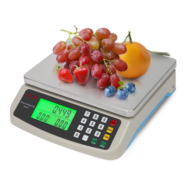 Commercial Food Scale 40KG Large Digital Kitchen Scale Baking Stainless Steel