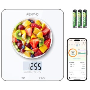 Food Scale with Nutritional Calculator, Digital Kitchen Scale for Weight Loss…