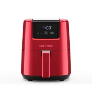 2 qt. Red Air Fryer with Digital Display