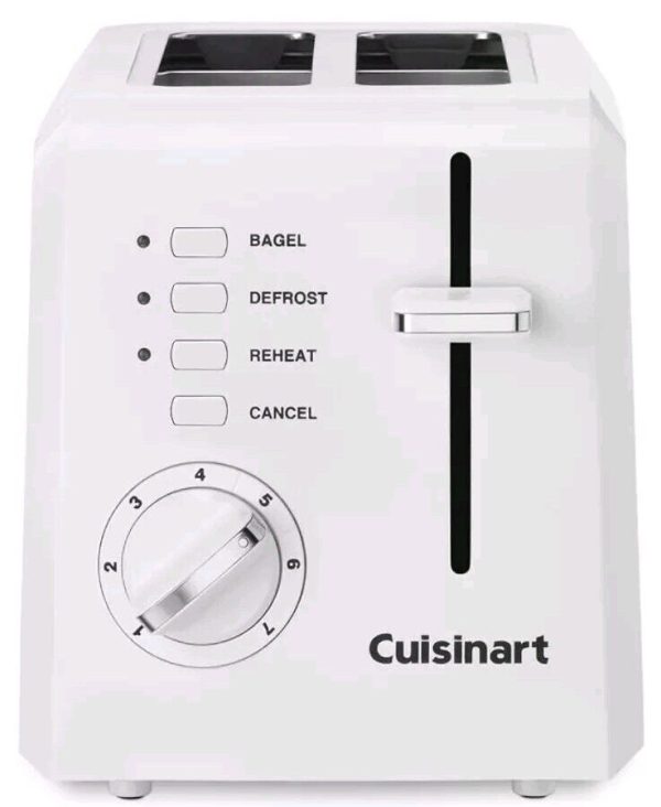 Tostadora compacta Cuisinart De color  Blanco Open Box.