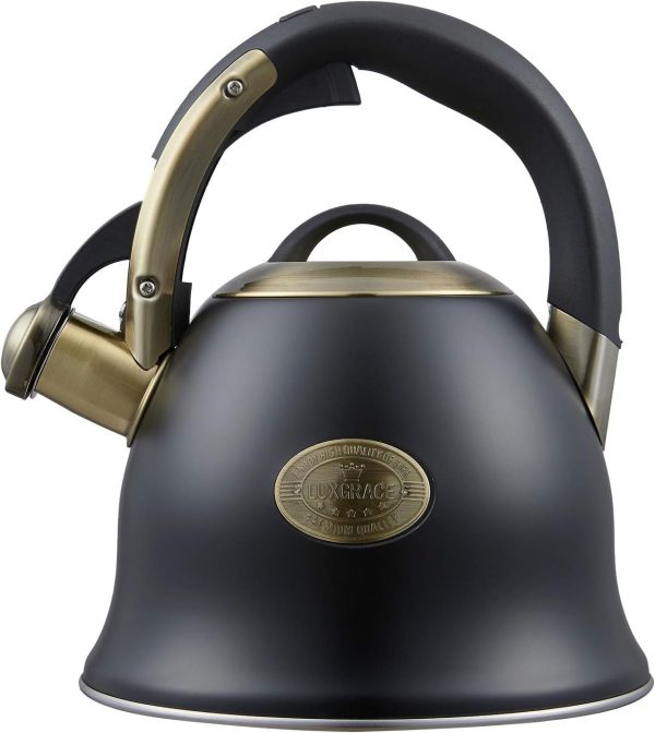 Tea Kettle -2.2 Quart Tea Kettles Stovetop Whistling Teapot Stainless Steel Tea