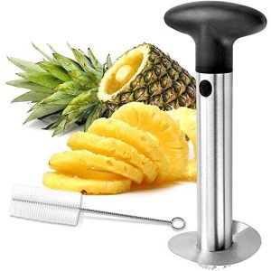 Pelador de cortador de piña Corer de acero inoxidable para anillos de fruta