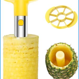 Easy Kitchen Tool Stainless Steel Fruit Pineapple Peeler Corer Slicer Cutter