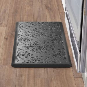 – Anti-Fatigue Wellness Kitchen Mat – Marni Design – Cushioned Comfort Chef M…