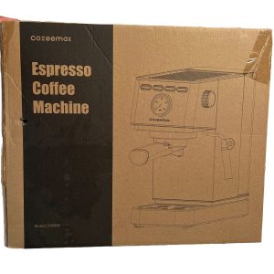 Cozeemax Expresso Coffee Machine Model Cm6888.  New In Box. Box Has Been Opened.