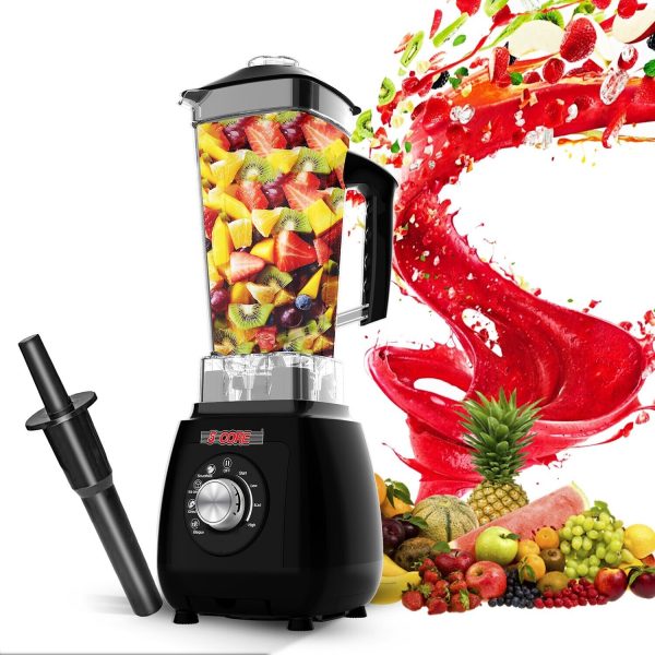 5Core Juicer Blender Machines 2000W Countertop Kitchen Smoothie Maker w 68oz Jar