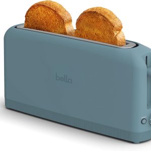 2 Slice Slim Toaster, 6 Setting Shade Control W Reheat and Cancel Buttons, Remov