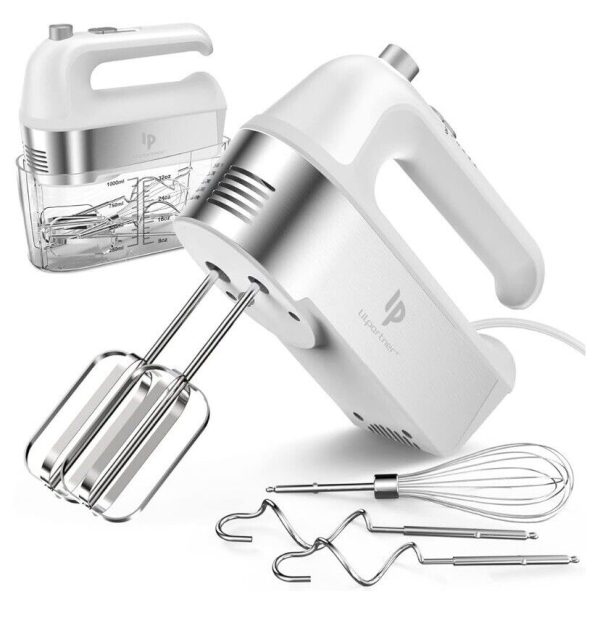 Hand Mixer Electric 5 speed with Scale Cup Storage Case